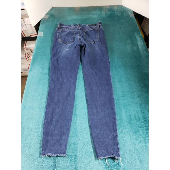 Kut From The Kloth Jeans Size 2 Womens Blue Pants Denim Connie Ankle Skinny - Picture 10 of 13